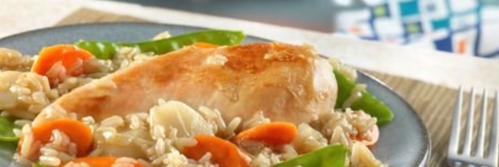 Asian Glazed Chicken & Vegetables